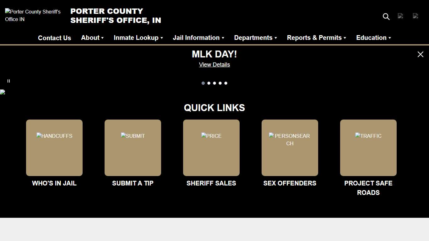 Porter County Sheriff’s Office IN